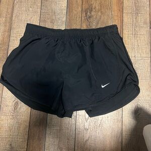 Nike Black Athletic Shorts Lightweight Performance